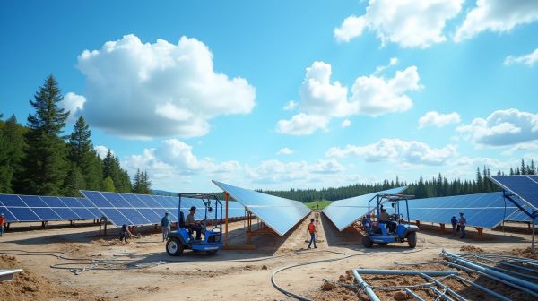 Installation de panneau solaire : les étapes d'un chantier réussi